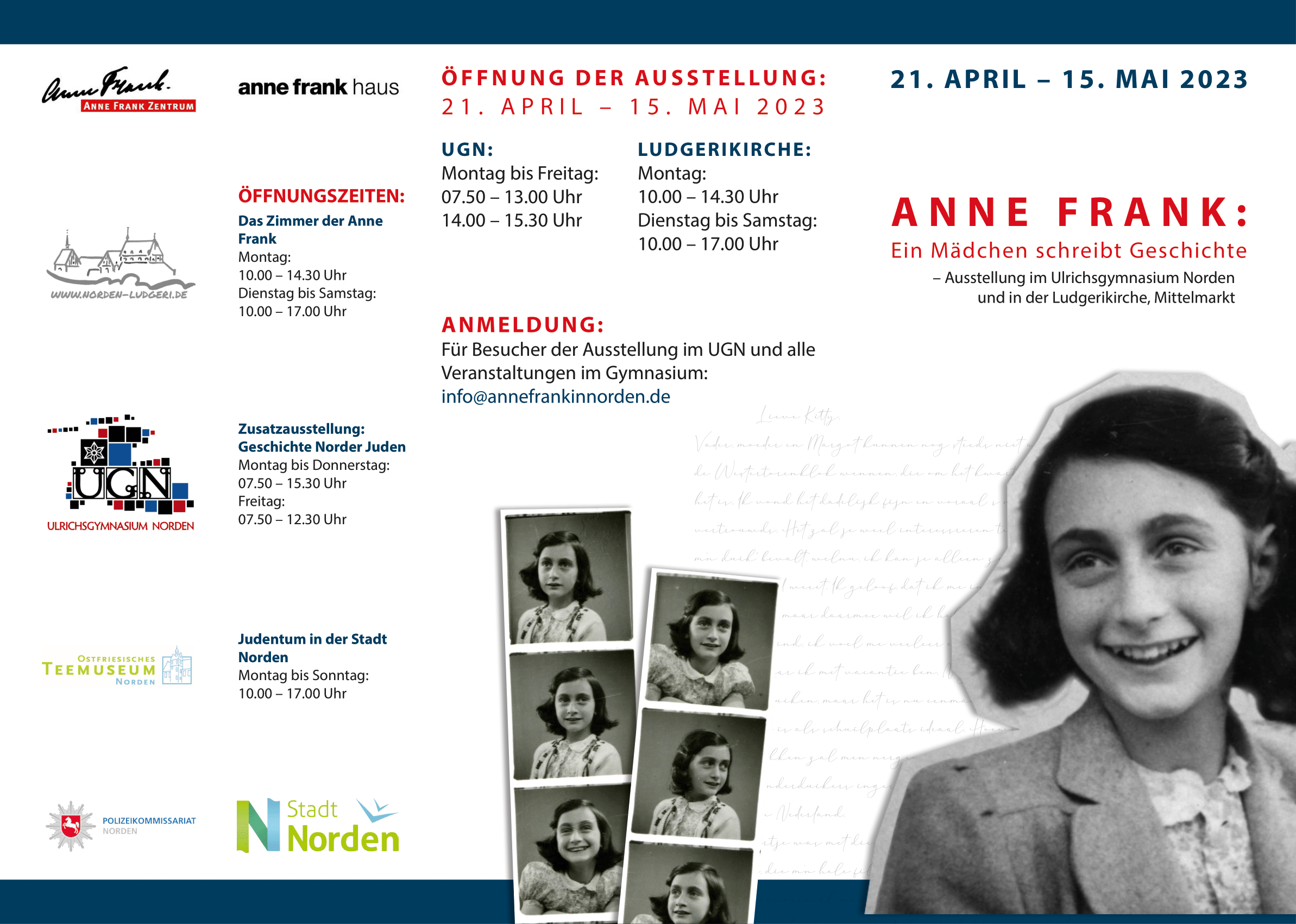 Anne Frank in Norden
